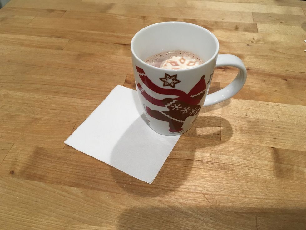 Add a marshmallow in if you like