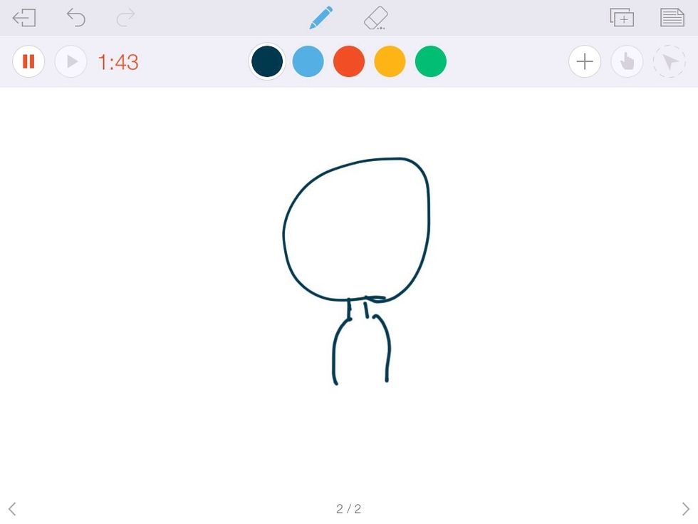 Add a neck and shoulders