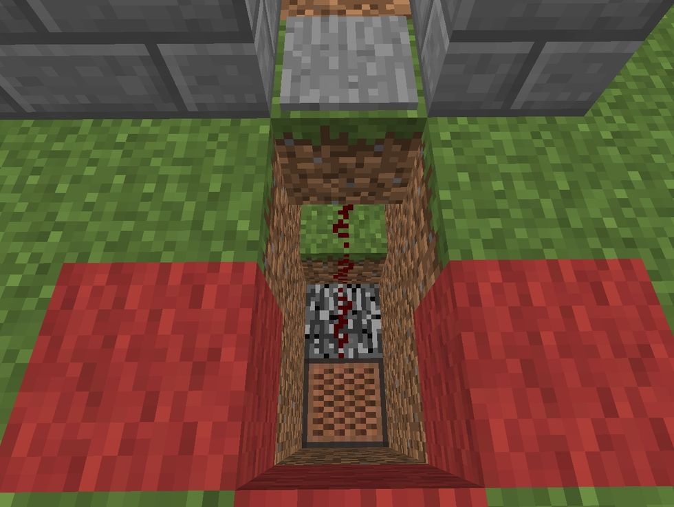Add a noteblock two blocks under the surface that connects to the beginning pressure plate with no repeaters in between them so it sounds when the pressure plate is pressed.