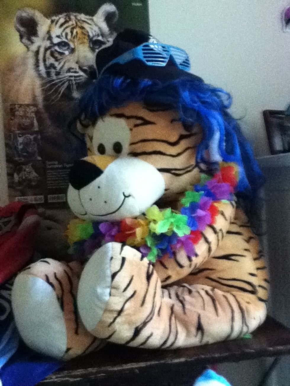 Add a pair of glasses for extra effect