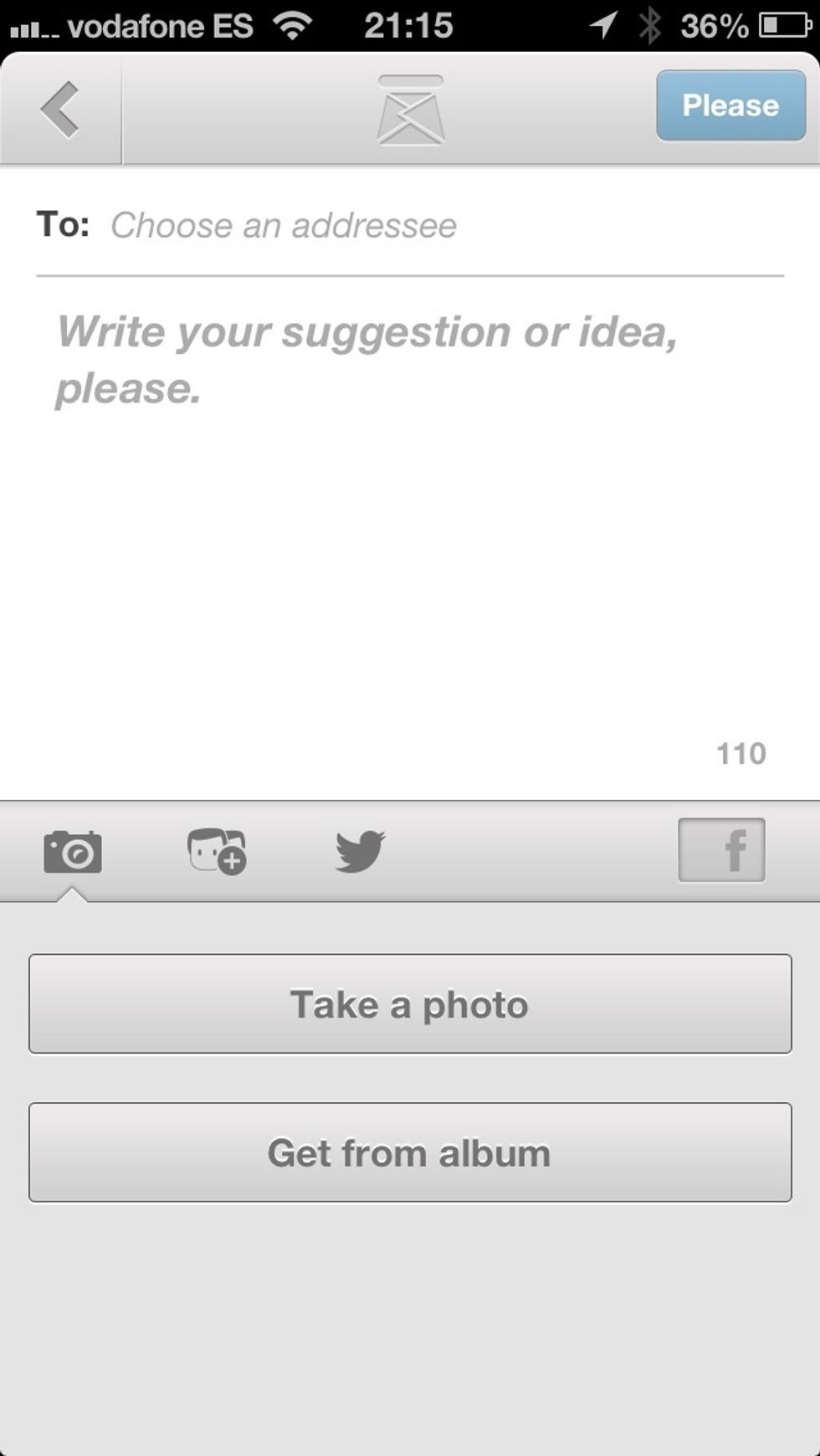 Add a picture to enhance your idea.