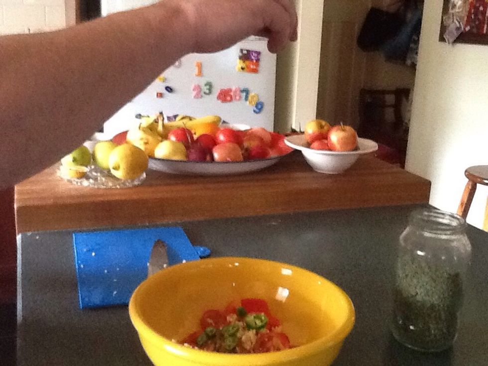 Add a pinch of oregano