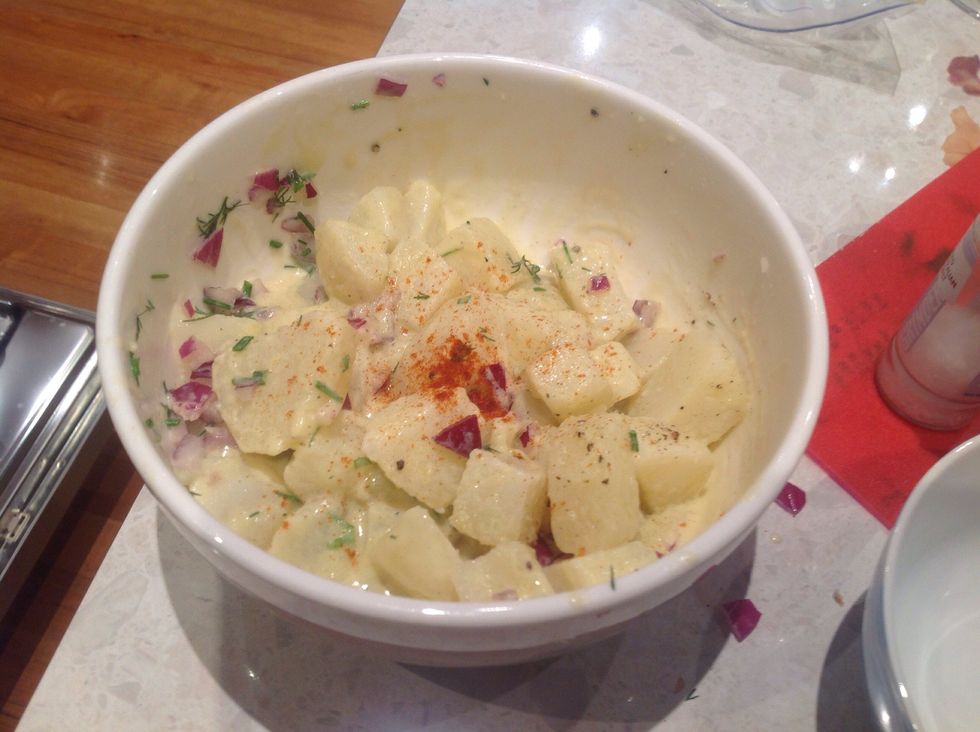 Add a pinch of paprika and enjoy
