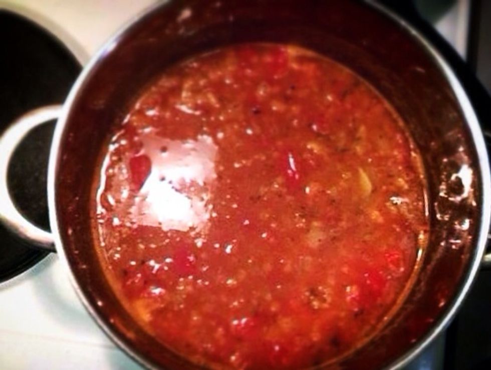 Add a pinch of salt and perhaps some vinegar to sharpen the flavor.