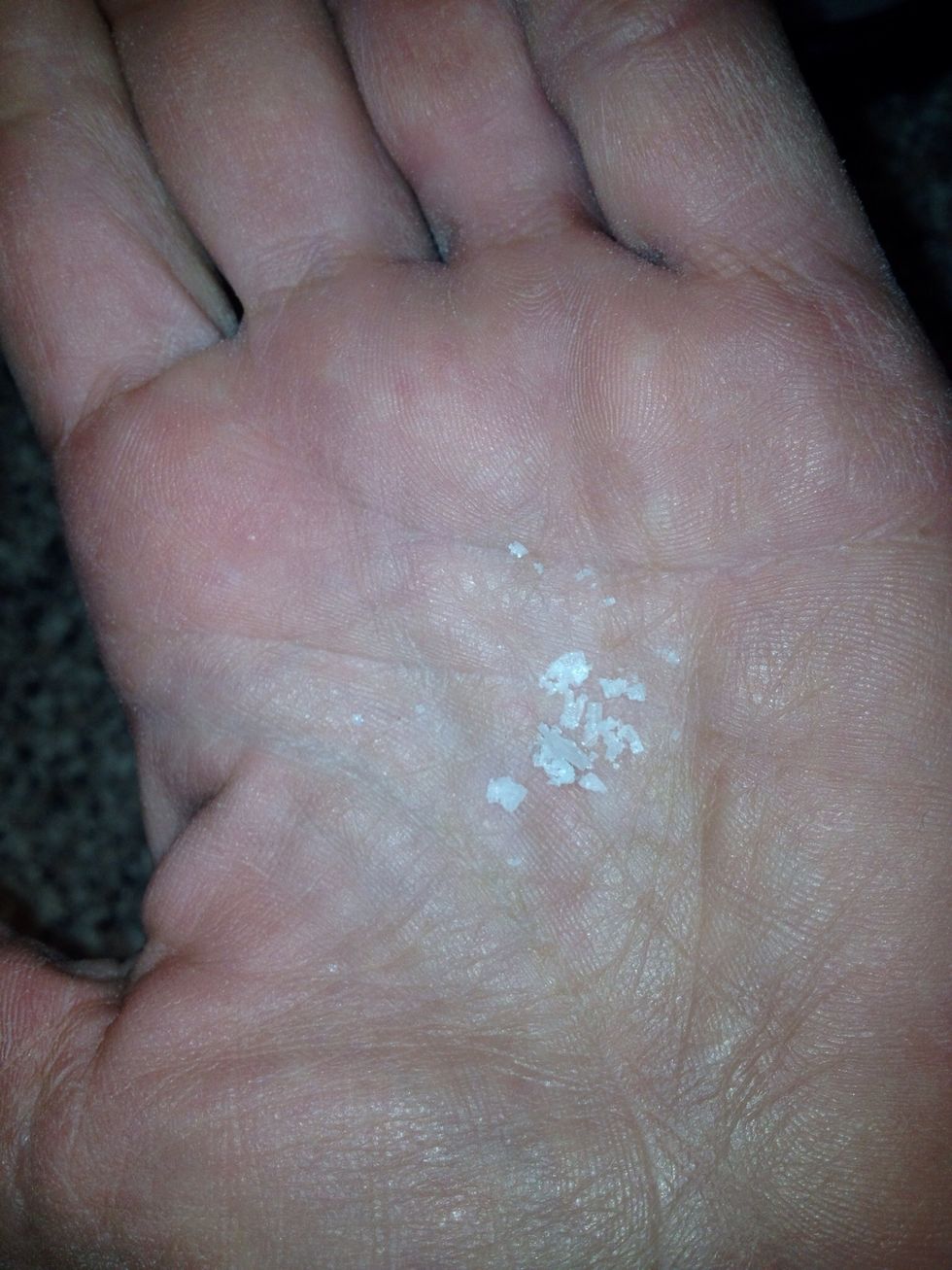 Add a pinch of salt to........