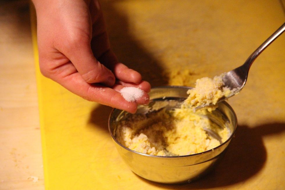 Add a pinch of salt