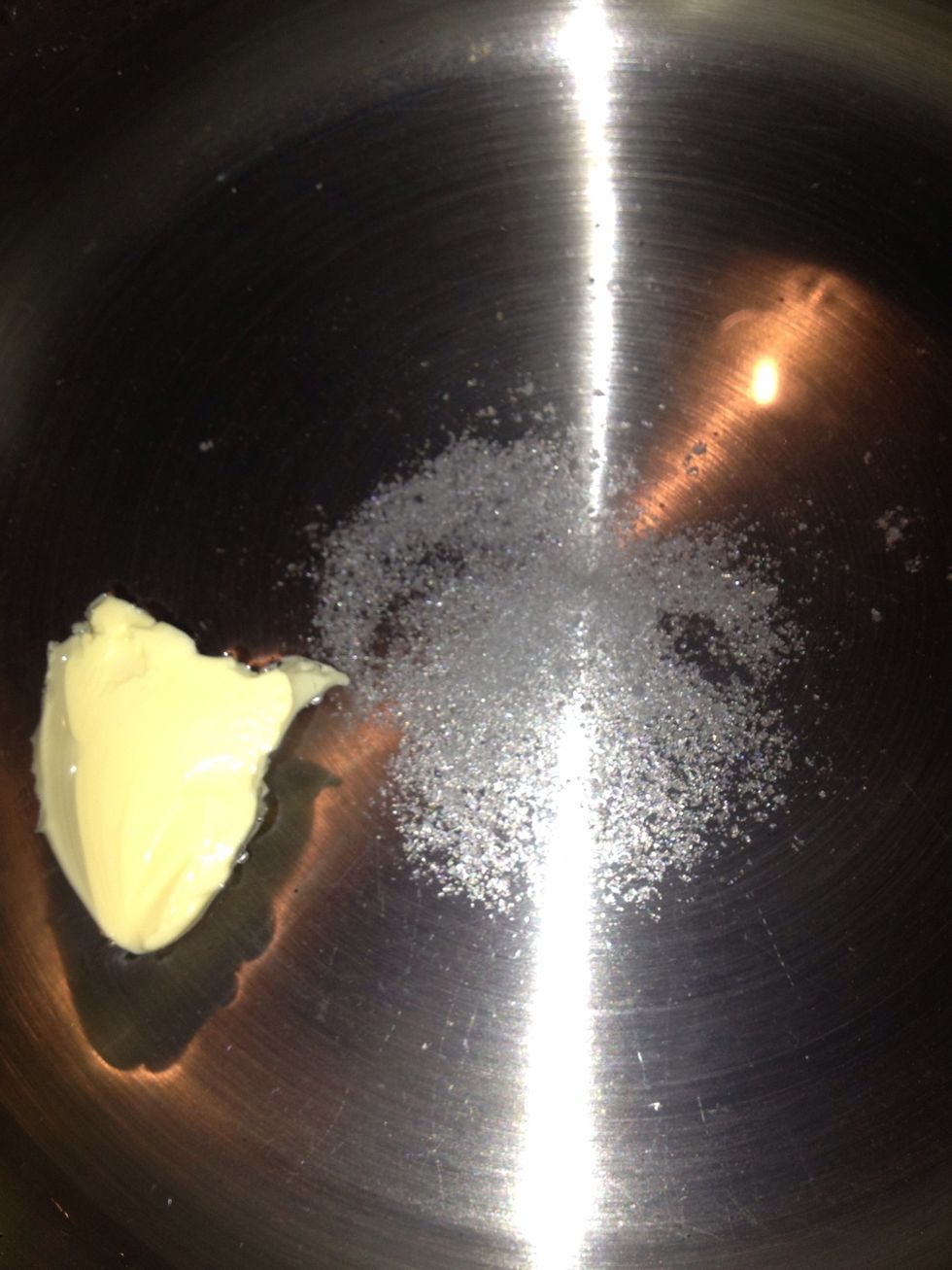 Add a pinch salt and a teaspoon of butter