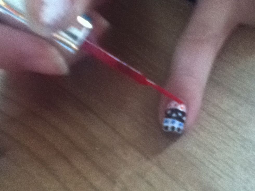 Add a red stripe across the bottom.