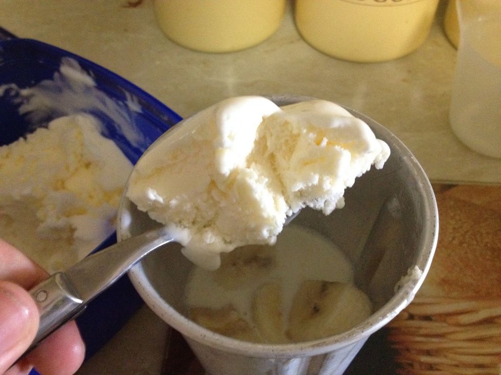 Add a scoop of icecream