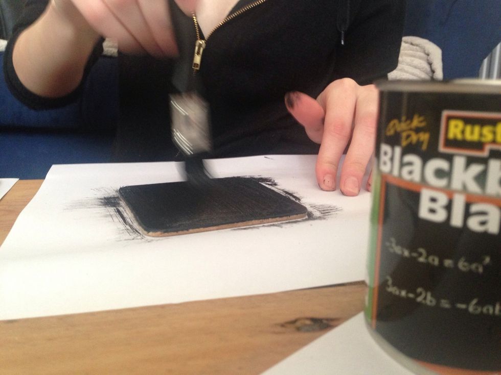 Add a second coat of paint to the mats