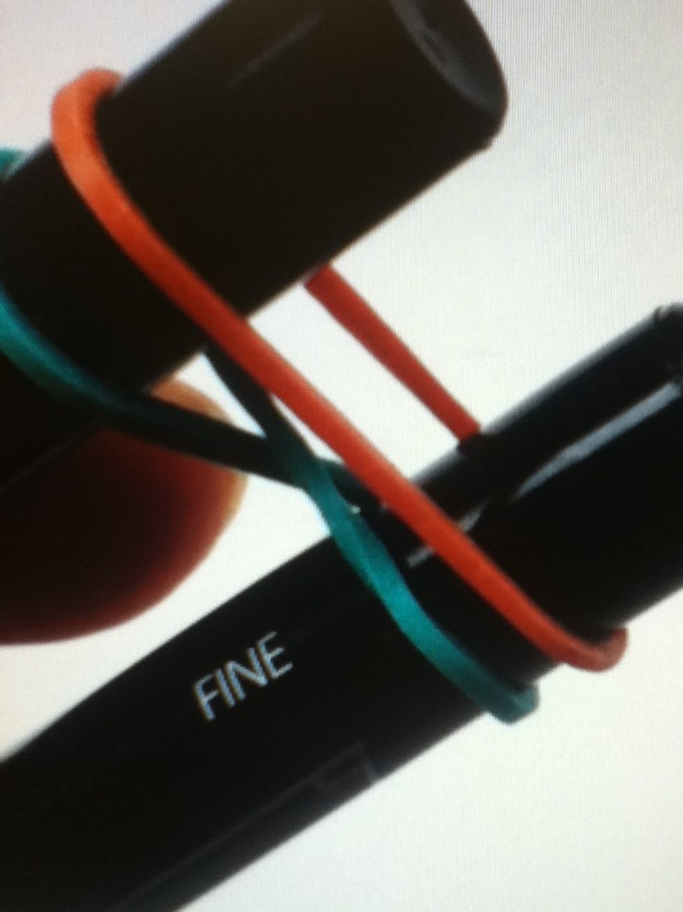Add a second one but do NOT twist that one.