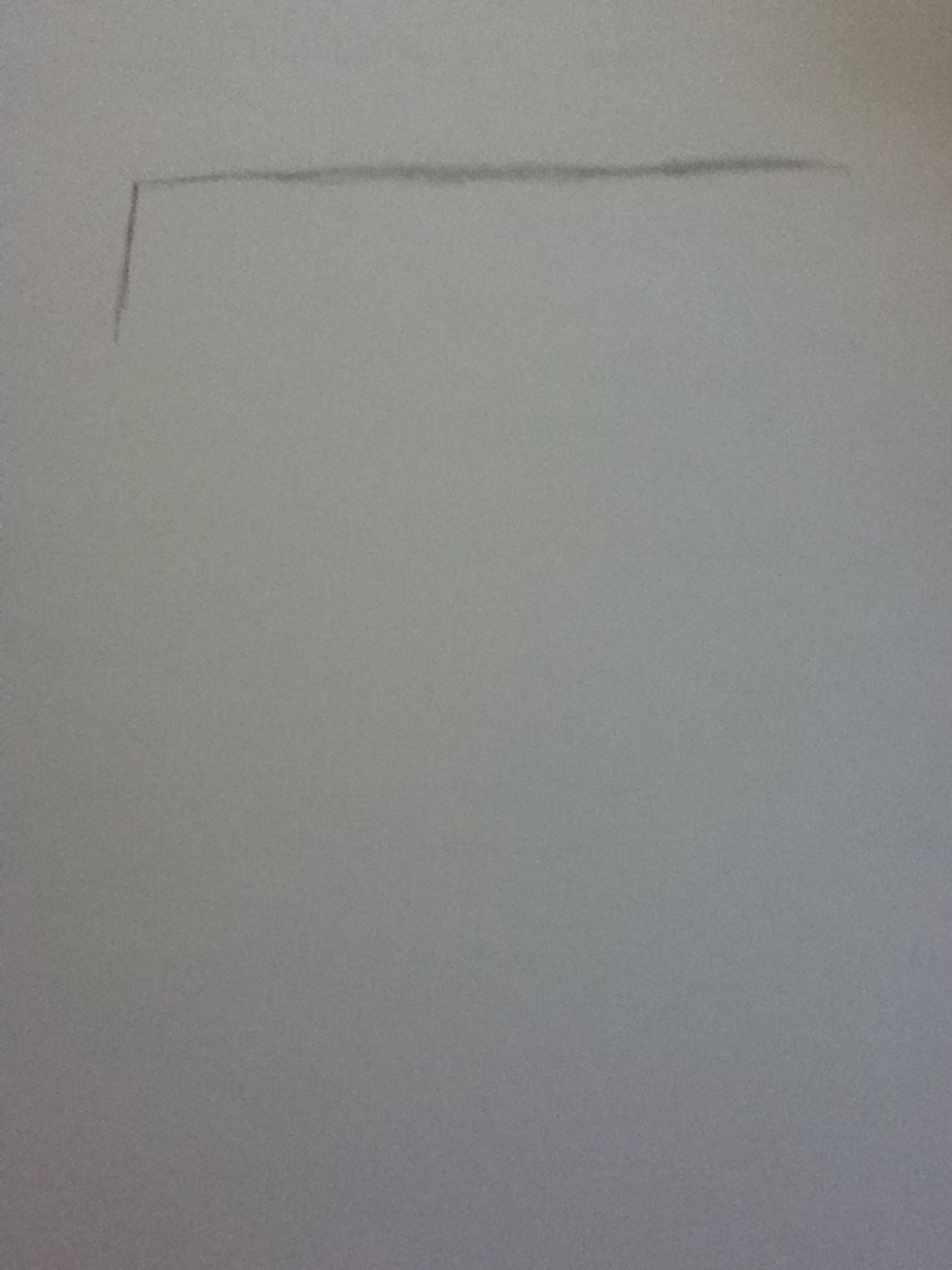 Add a small line going down.