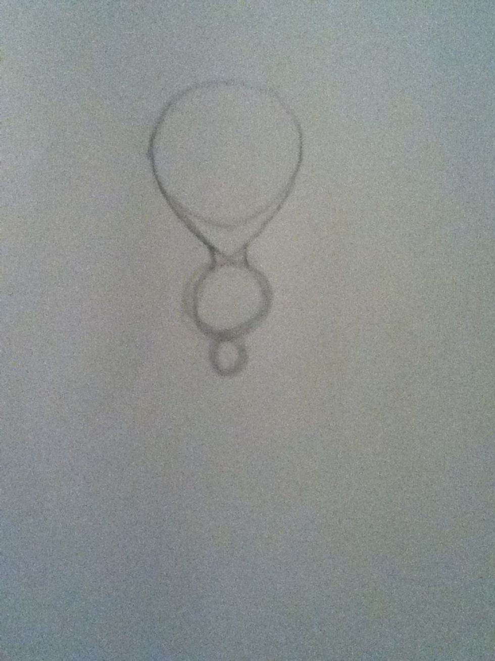 Add a smaller circle to under the first one.