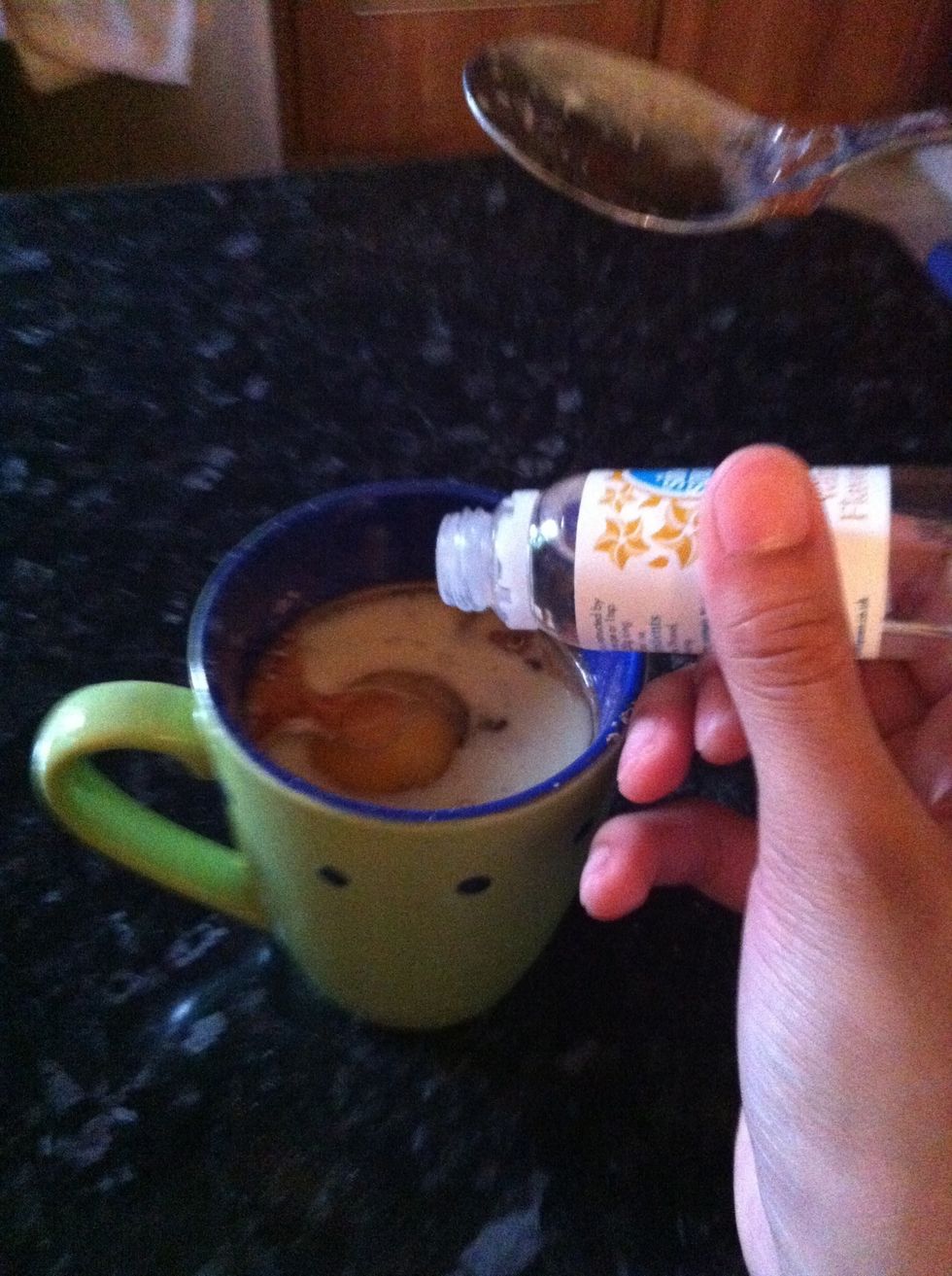 Add a splash of vanilla essence/extract