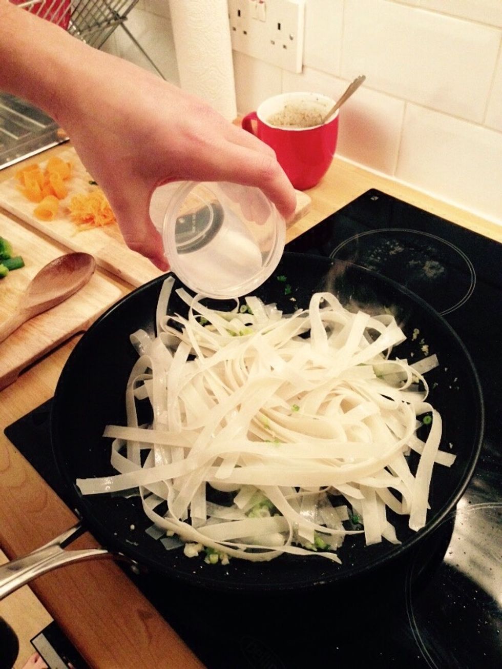 Add a splash of water