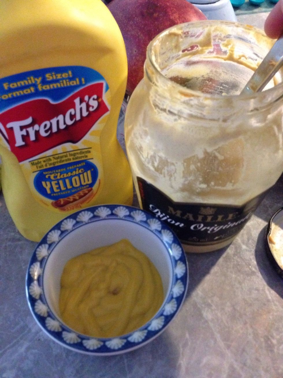 Add a spoon of dijon