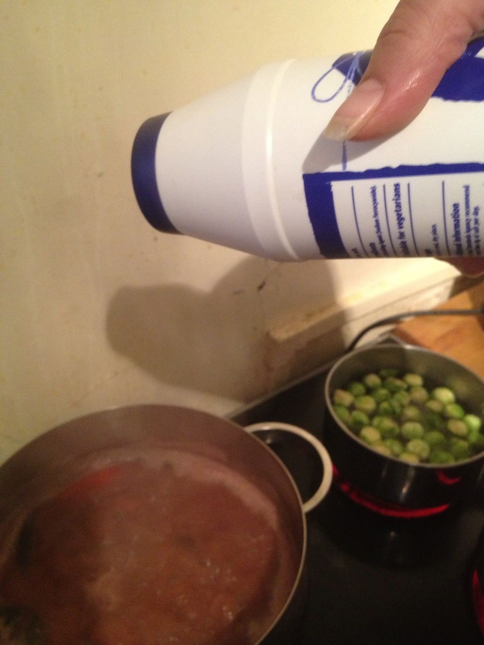 Add a table spoon full of salt to flavour - if you don't it will taste really bland