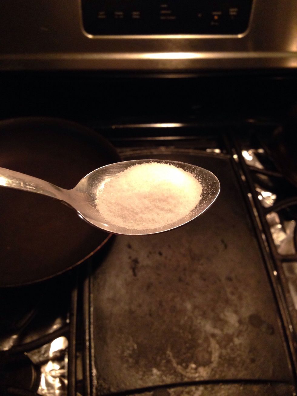 Add a tablespoon of salt