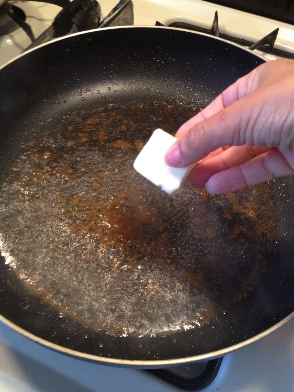 Add a tbs of butter.