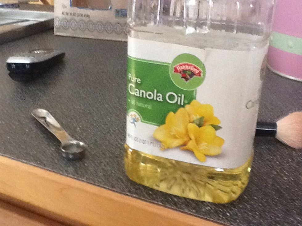 add a teaspoon and a half of oil