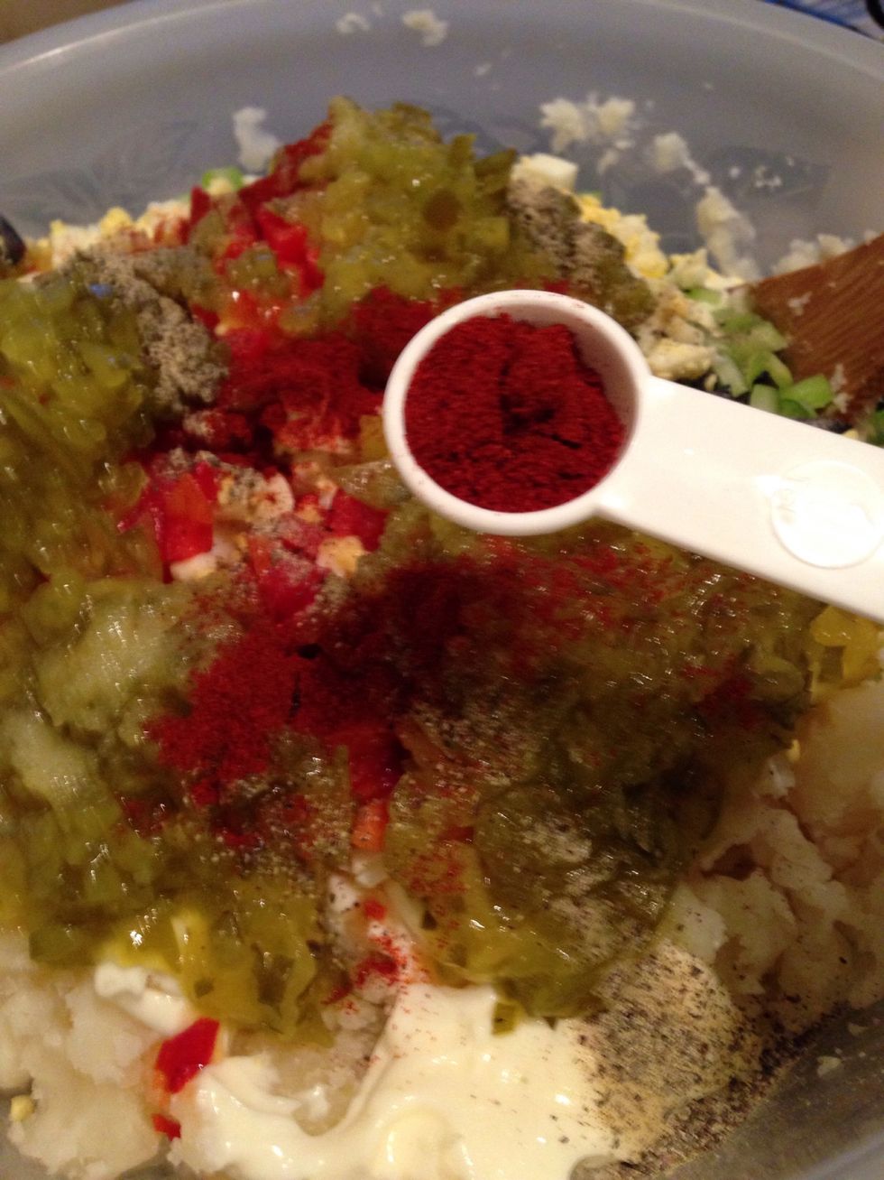 Add a teaspoon of paprika for flavor! \ud83d\ude04