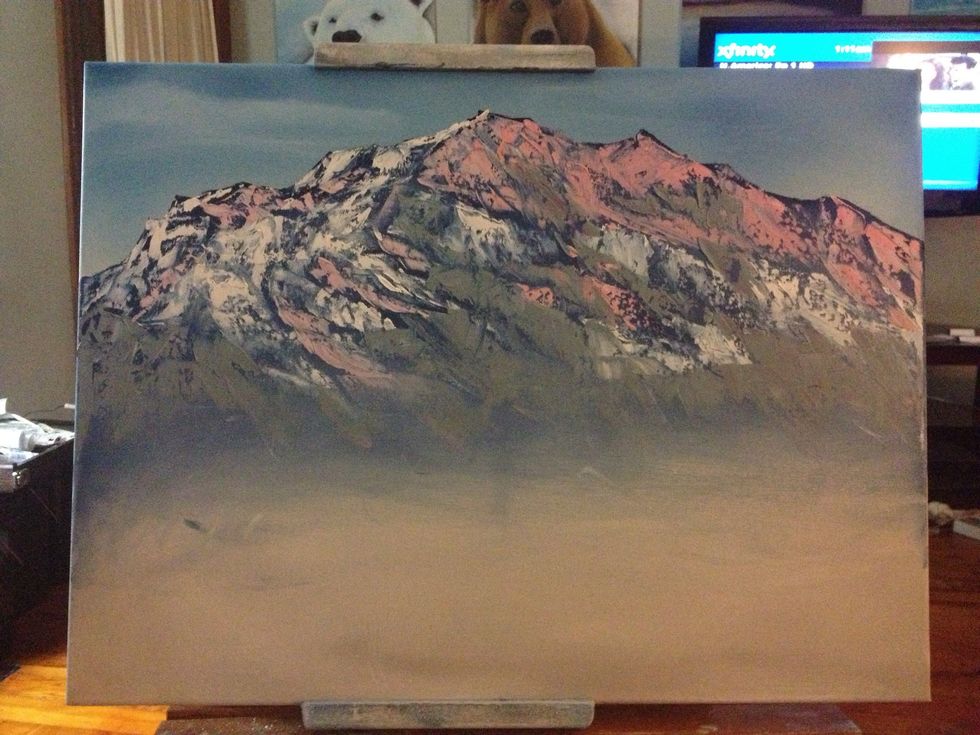 Add a third color in with some gray.