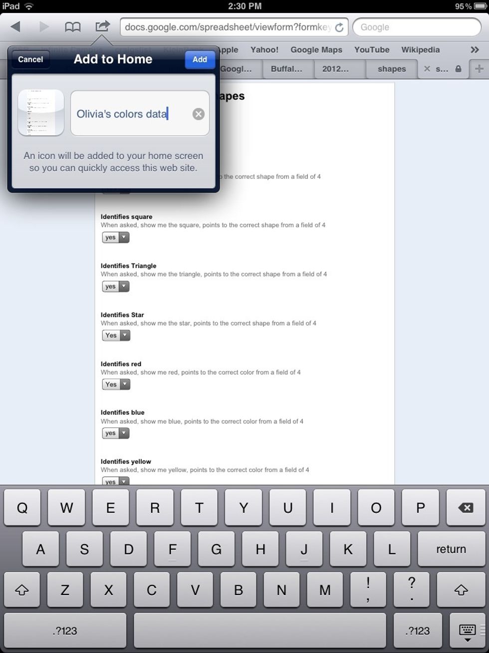Add a title, select add.
