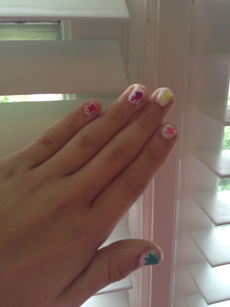 Add a top coat and you're done!
