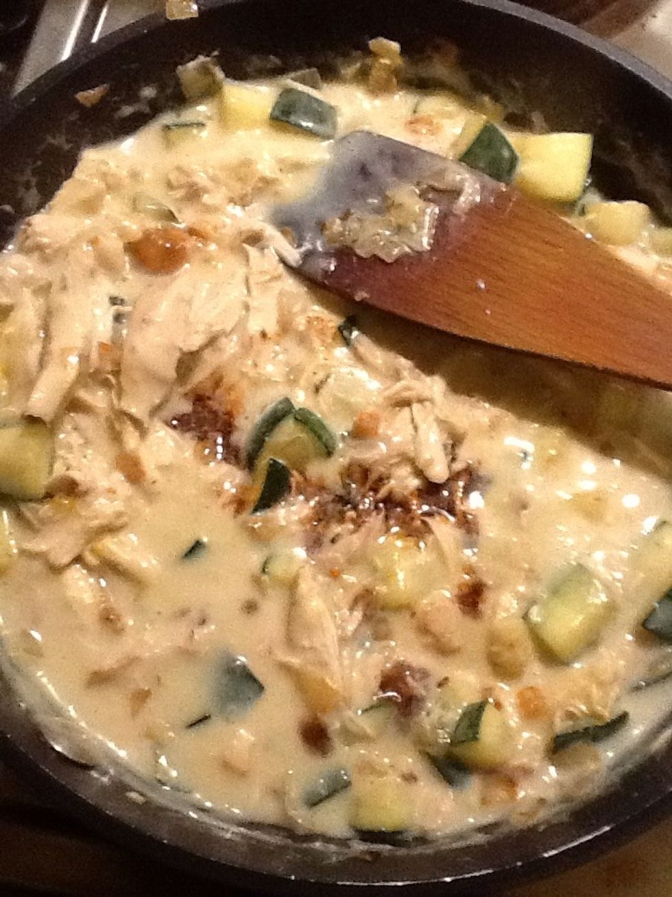 Add a tsp of bouillon powder or 1/2 a stockcube, and 1 1/2 dessertspoons of soy sauce. Stir through.