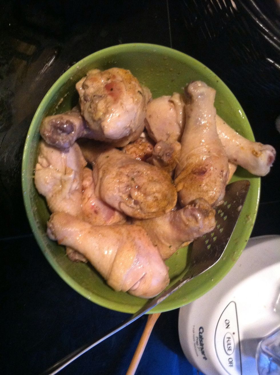 Add a tsp of cumin to it. Mix and shake it.