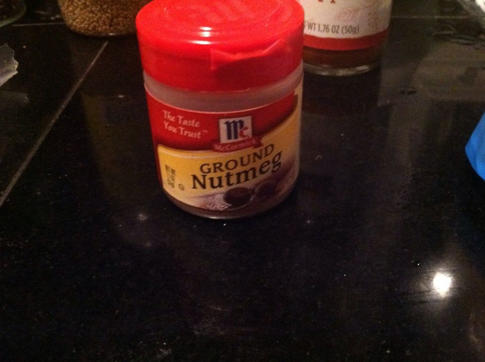Add a tsp of nutmeg