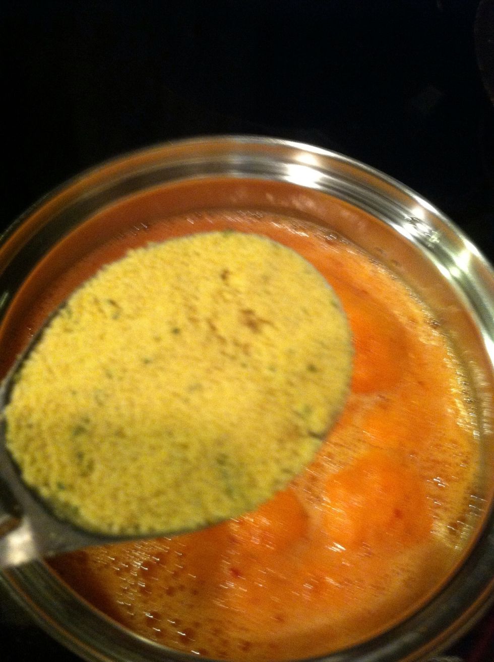 Add about 1 tablespoon of chicken bouillon (or less)