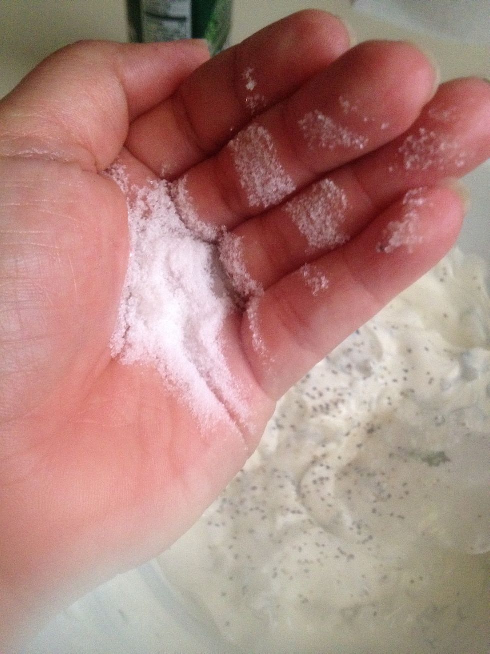 Add about 1 tablespoon of sugar and 2 teaspoons kosher salt. Add pepper If desired.