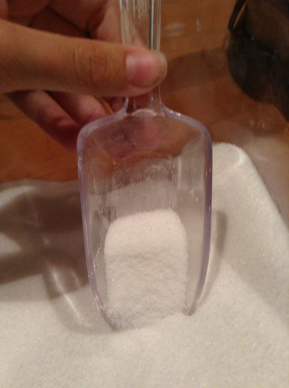 Add about 1 tablespoon of sugar