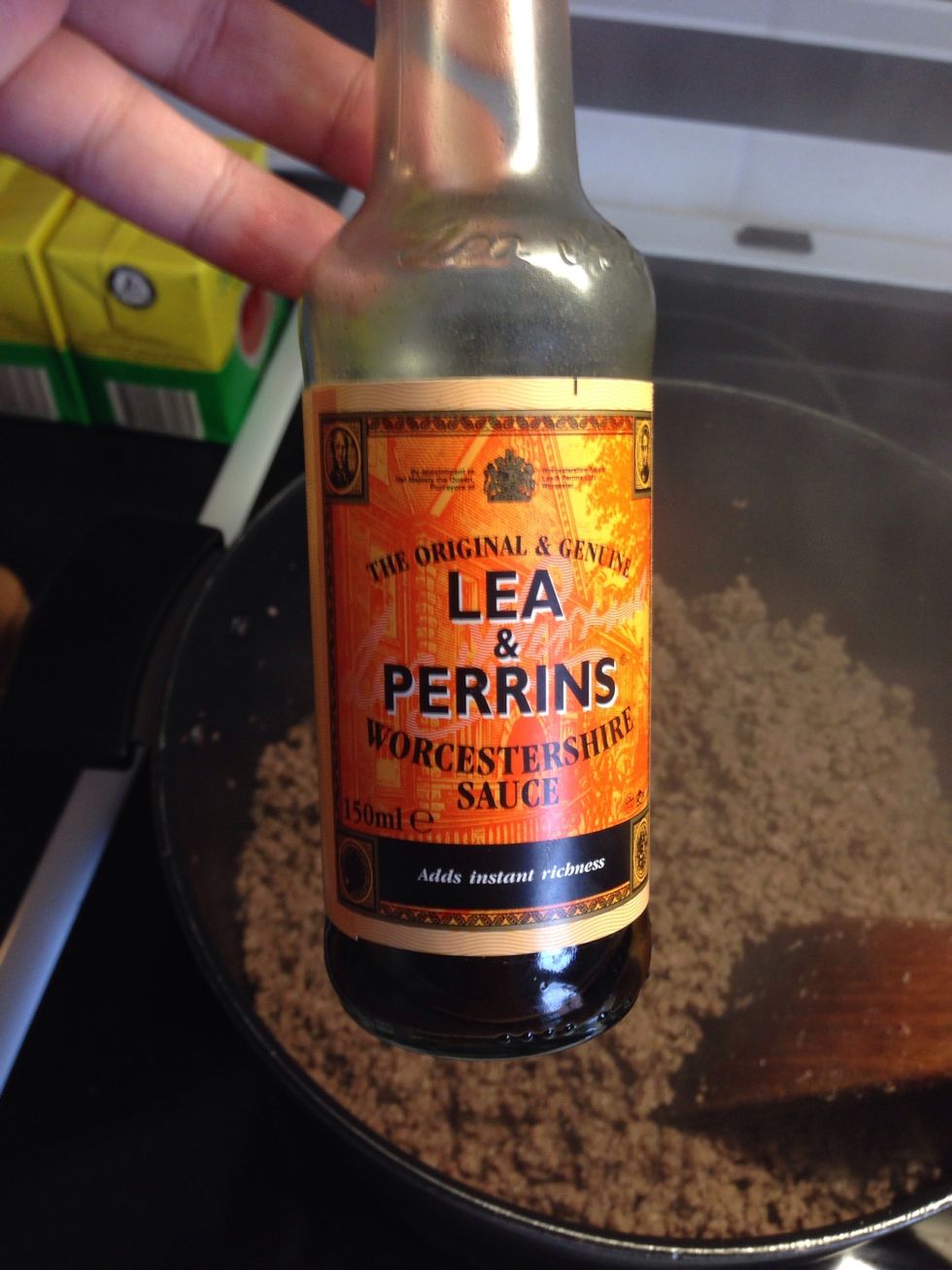 Add about 2 tbl spoons