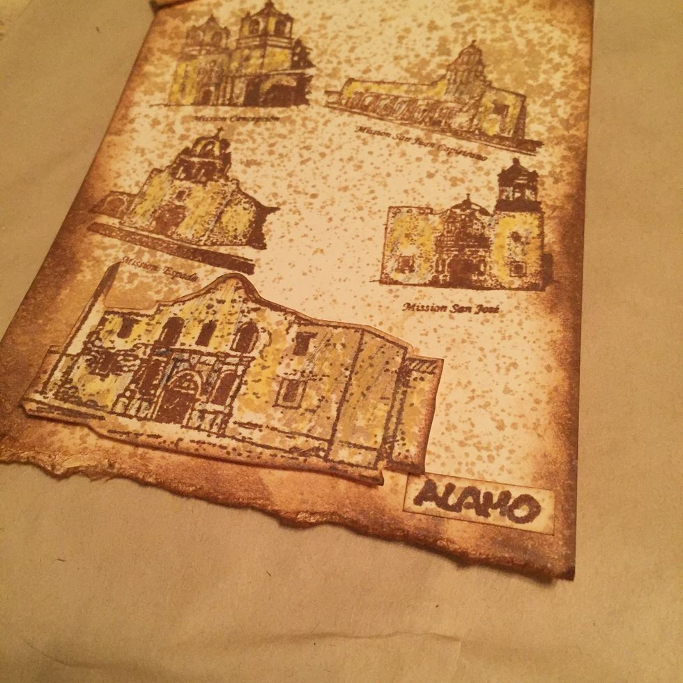 add "alamo" at bottom right of tag