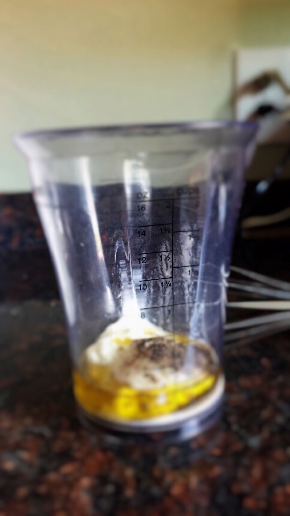 Add all ingredients in a pot. I have medium length hair. You can adjust the quantity as per your hair length