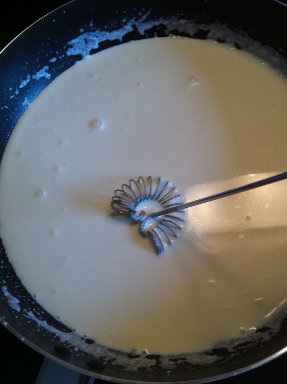 Add all of the cream.