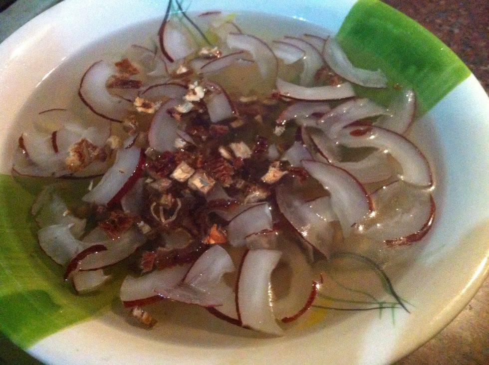 add all of them to sugar syrup