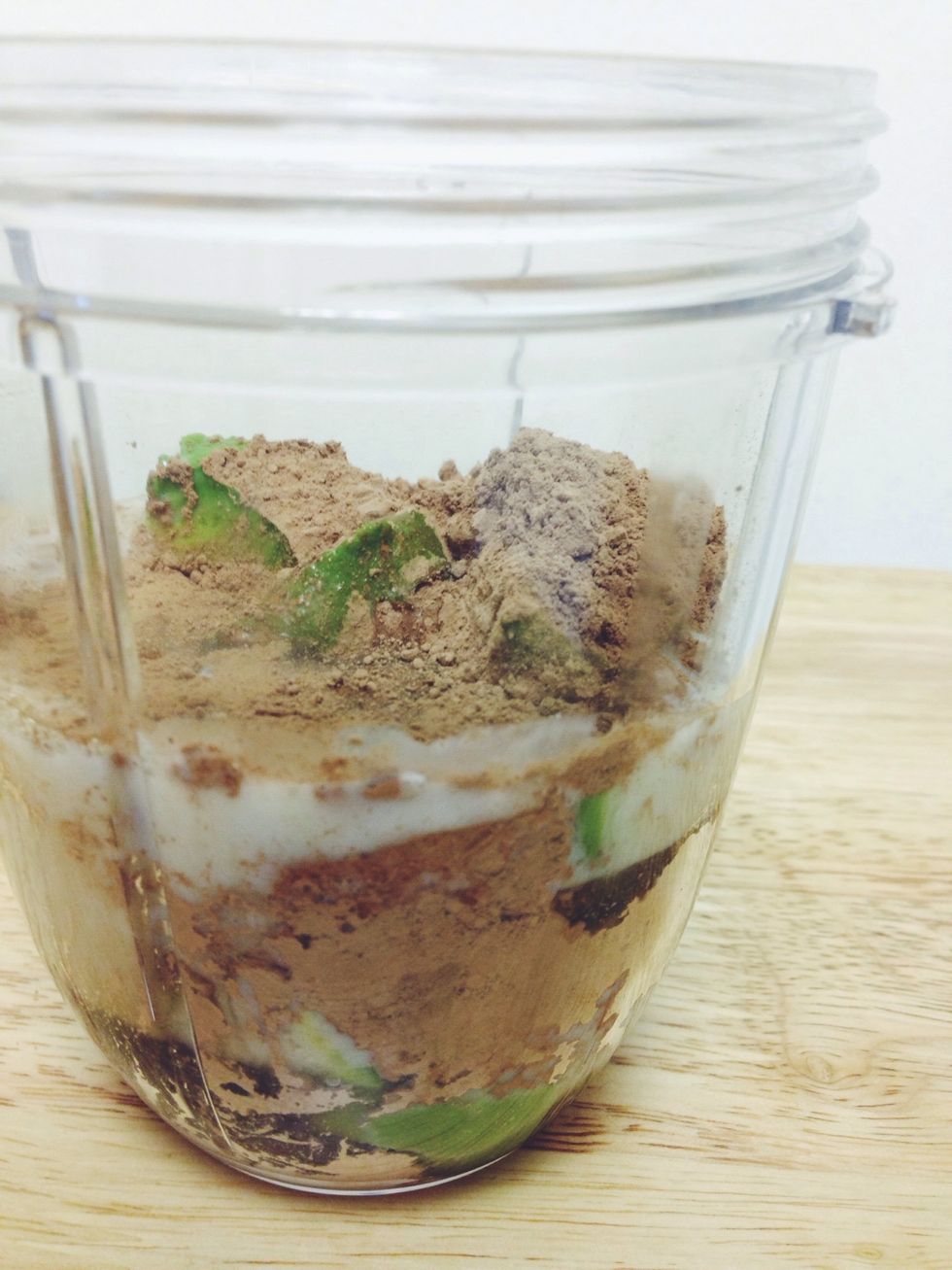 Add all of your ingredients and blend until smooth!