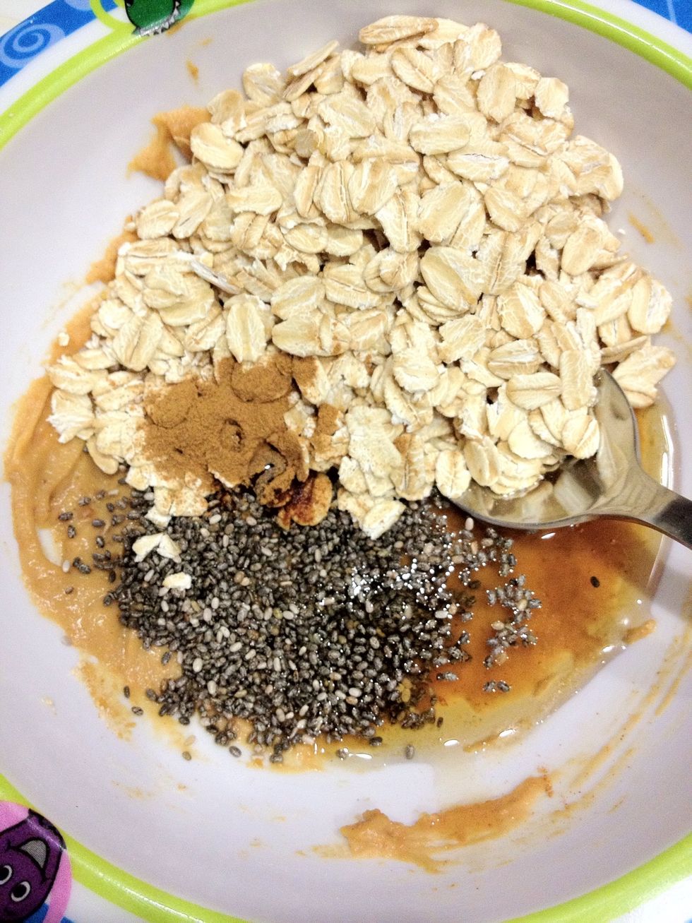 Add all other ingredients and mix together.