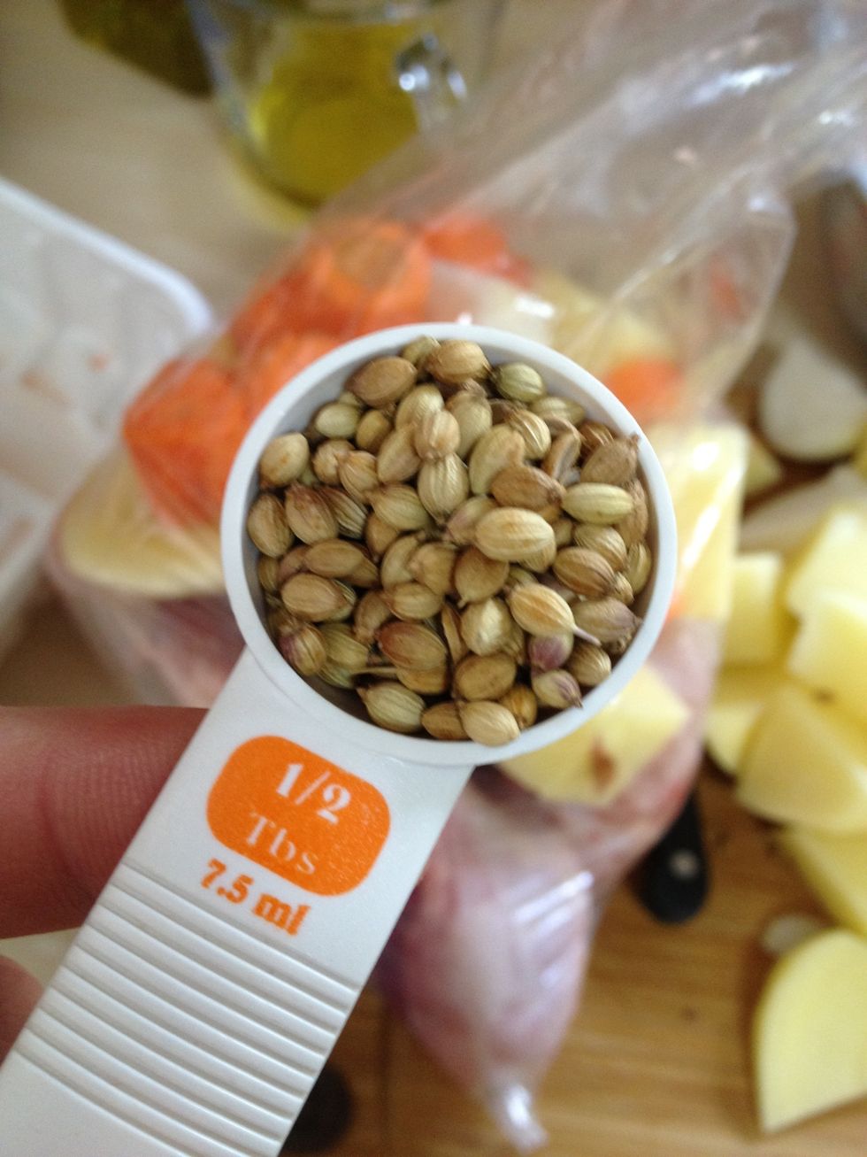 Add all Spices to the bag