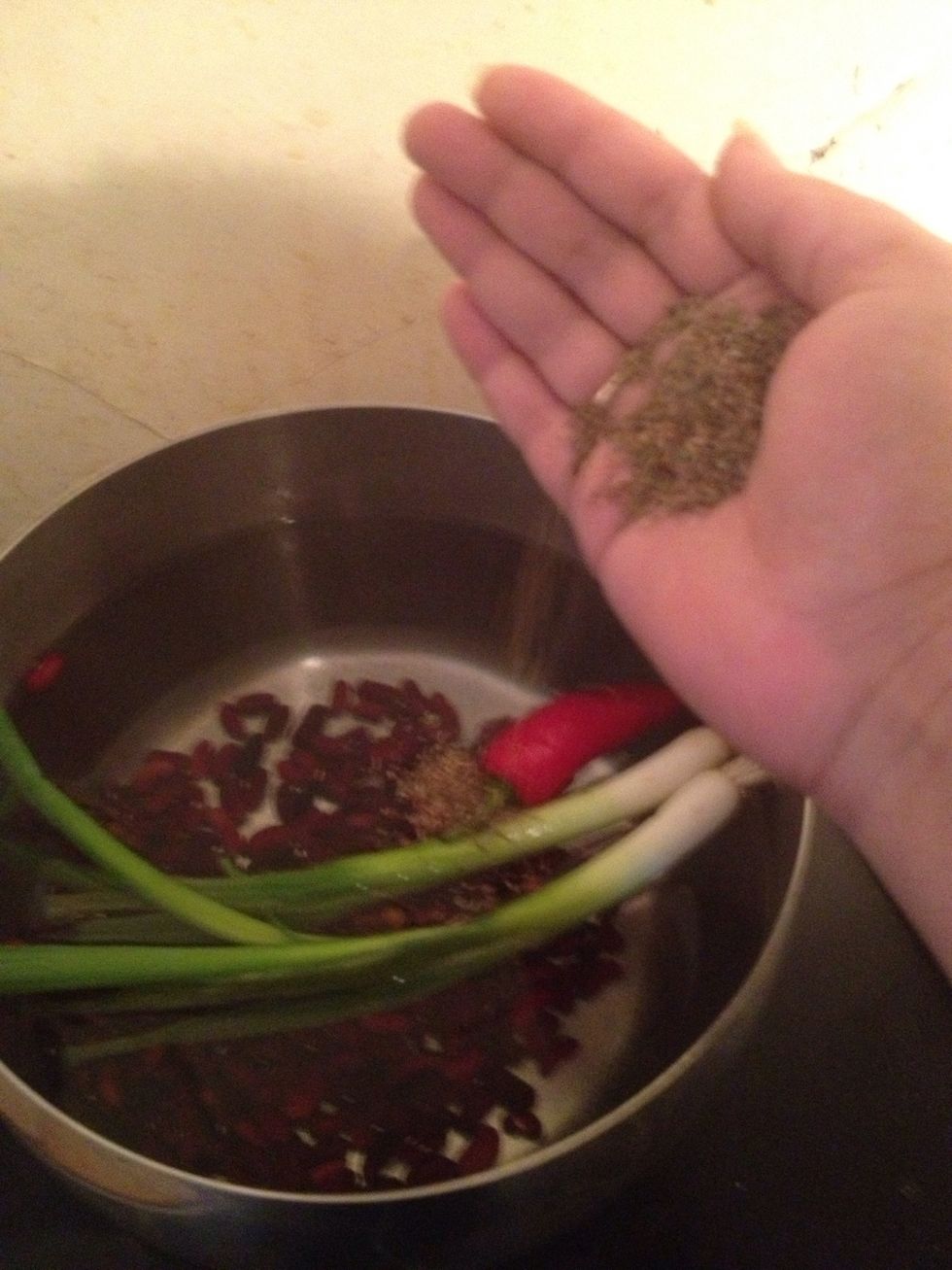 Add all to the water