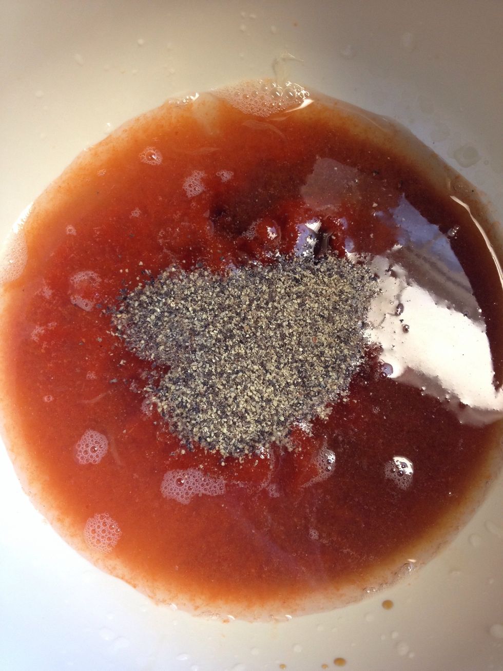 Add all your ingredients to a bowl