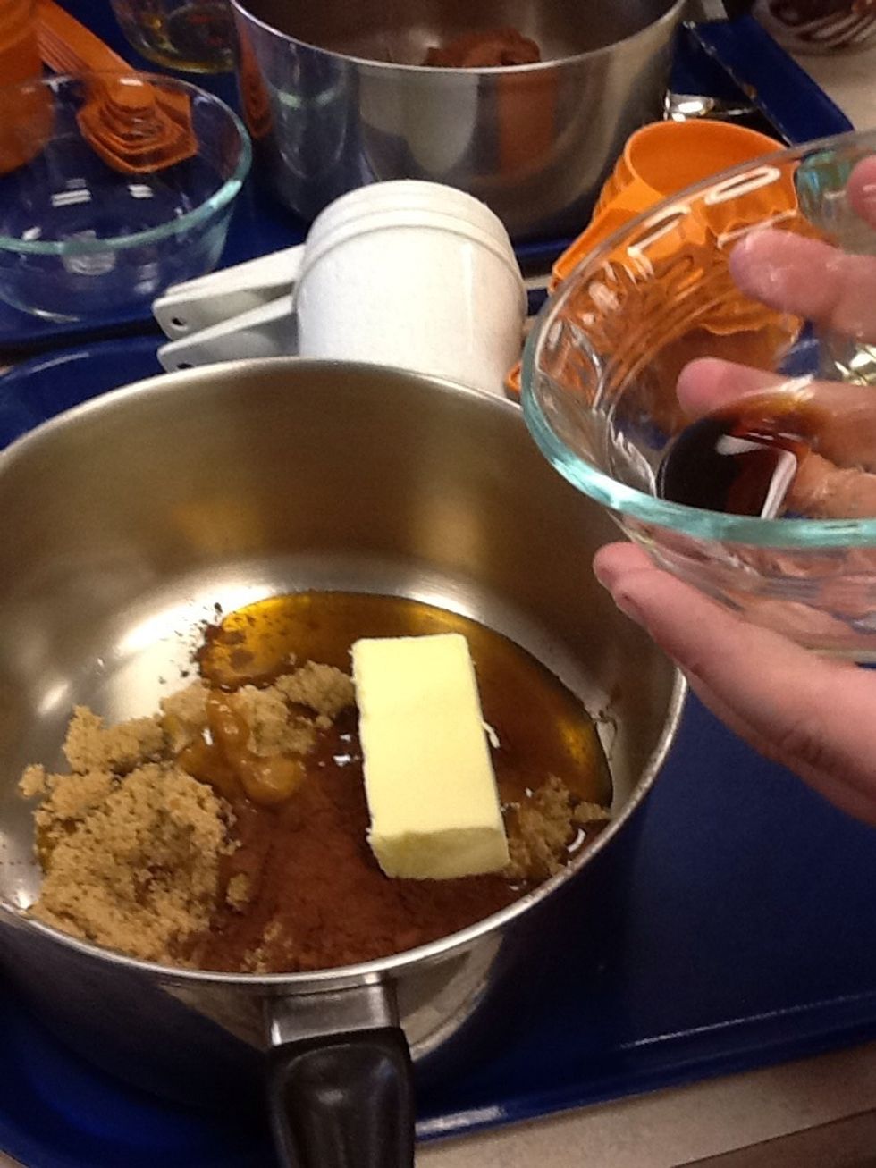 Add all your other ingredients in the pot