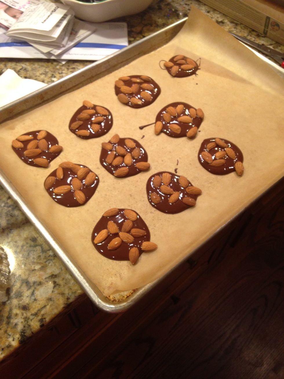 Add almonds! Add as many or as little as you'd like.