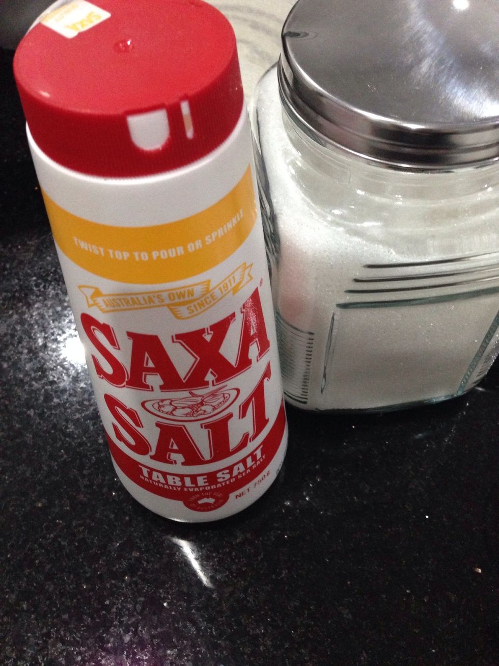 Add also 1/4 teaspoon of salt