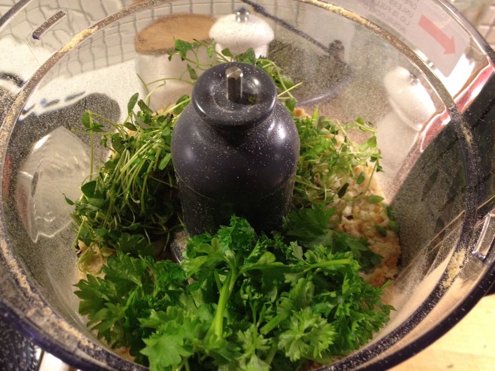 Add also parsley and timjan.