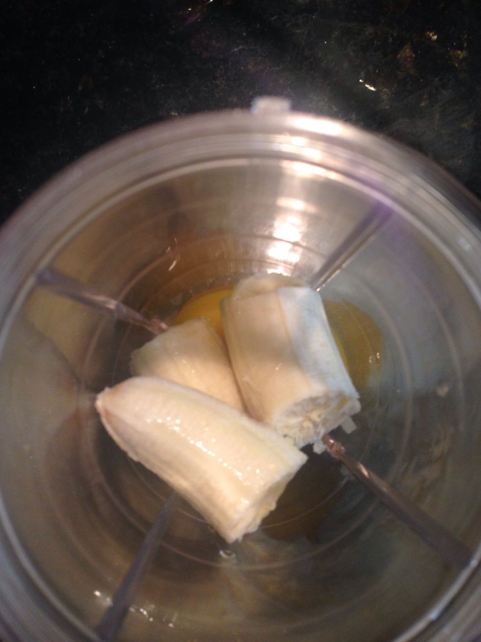 Add an egg yolk. This provides protein and fat.