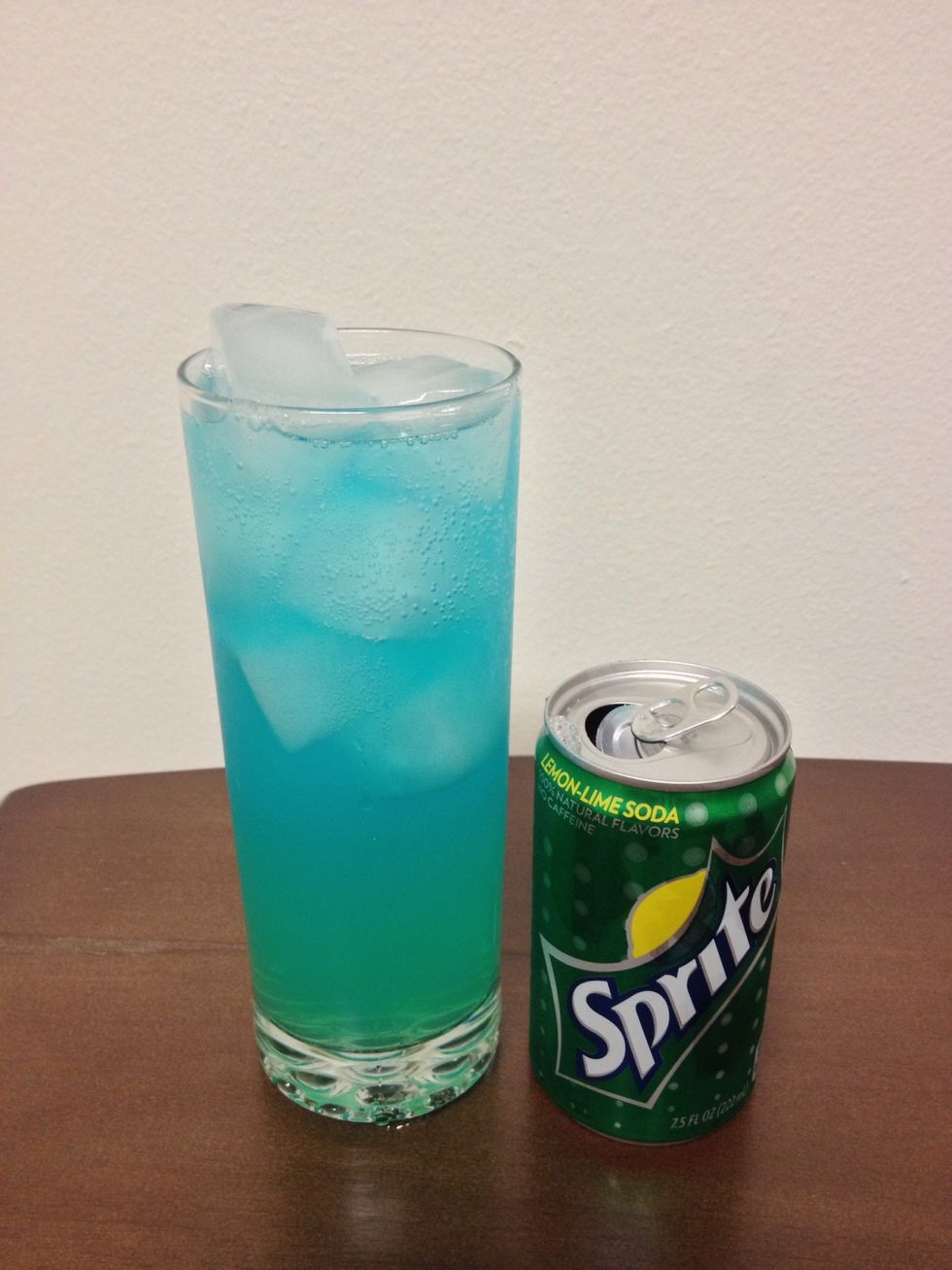 Add an ounce of your favorite Lemon/Lime soda.